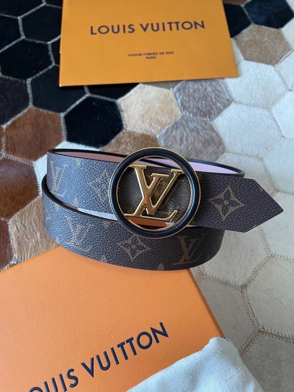 Louis Vuitton Circle 35cm Around Reversible belt