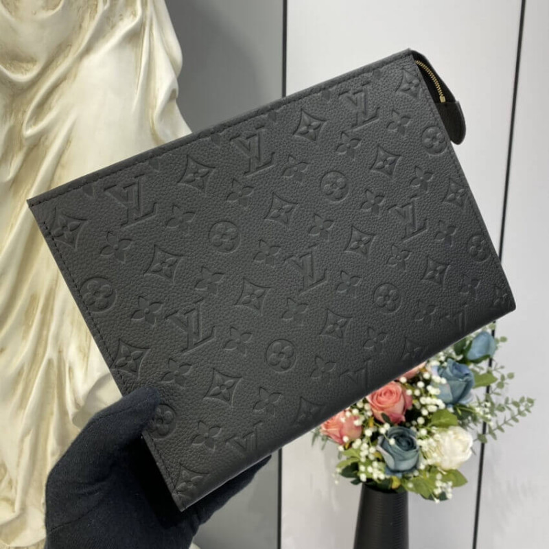 Louis Vuitton Monogram Empreinte Pochette Toilette 26 M45665 M45666