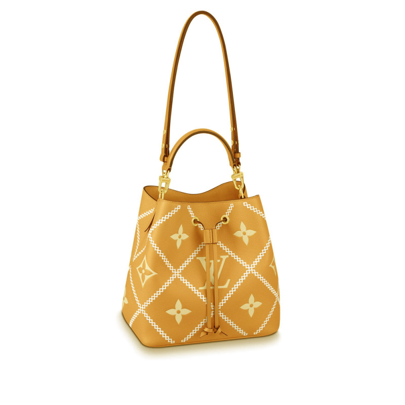 Louis Vuitton Neonoe MM M46029 Arizona Brown/Creme Beige