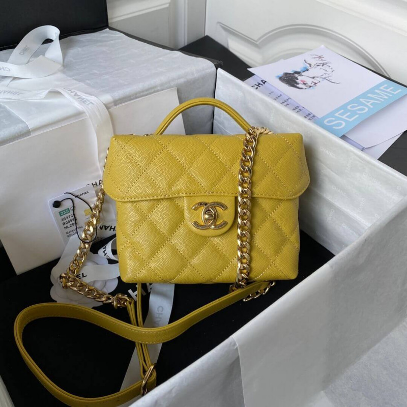 Chanel Grained Calfskin Small Vanity Case AS3729