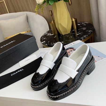 Chanel British style heavy industry Oxford shoes