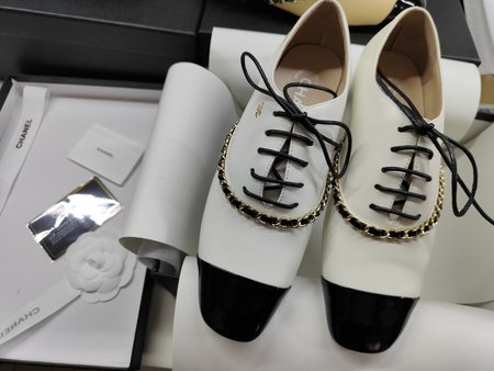 Chanel ladies flat shoes