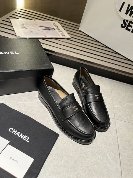 Chanel platform loafers in calfskin