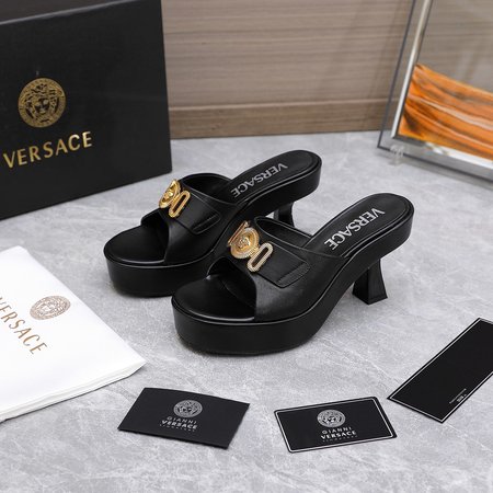 Versace Mid-heel sandals/slippers