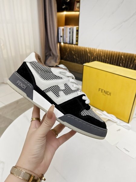 Fendi First layer cowhide sneakers