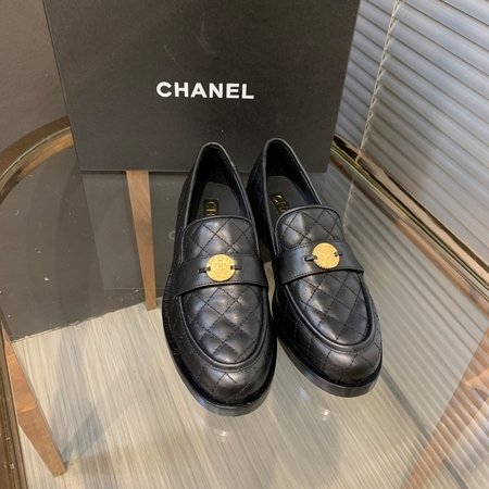 Chanel Sheepskin Loafers