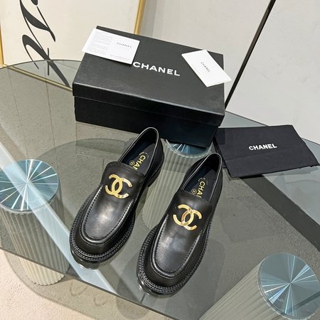 Chanel Cowhide vintage loafers