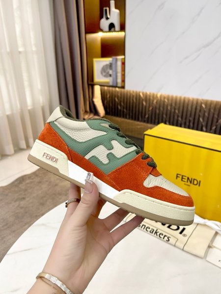 Fendi First layer cowhide sneakers