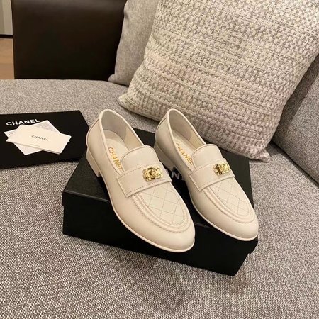 Chanel Cowhide loafers series