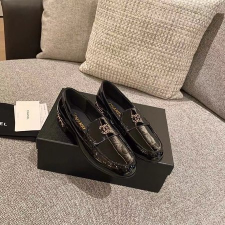 Chanel Patent leather loafers series