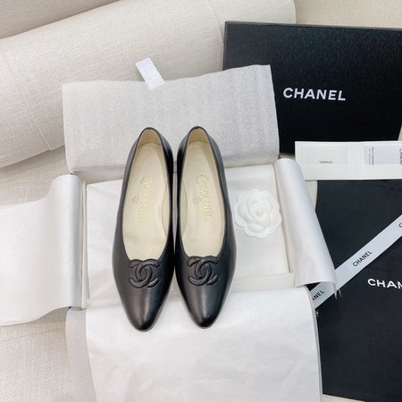 Chanel Vintage Double C Ballet Shoes