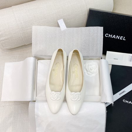 Chanel Vintage Double C Ballet Shoes