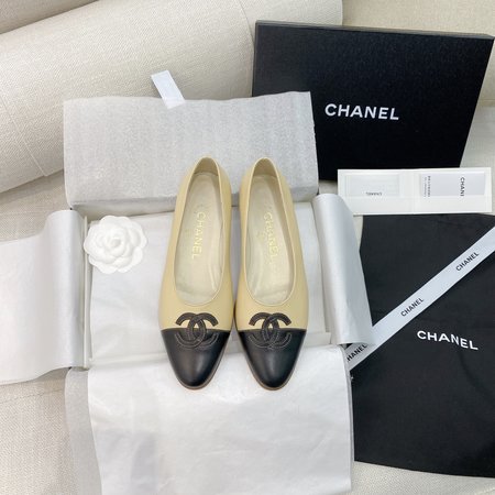 Chanel Vintage Double C Ballet Shoes