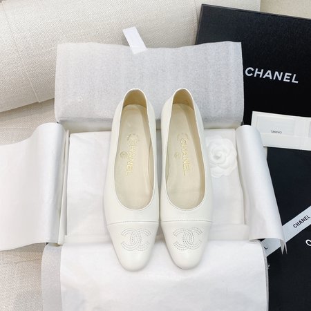 Chanel Vintage Double C Ballet Shoes