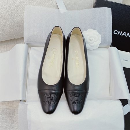 Chanel Vintage Double C Ballet Shoes