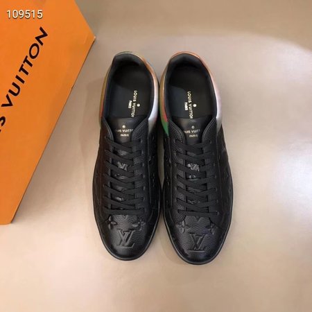 Louis Vuitton Swing embossed leather shoes