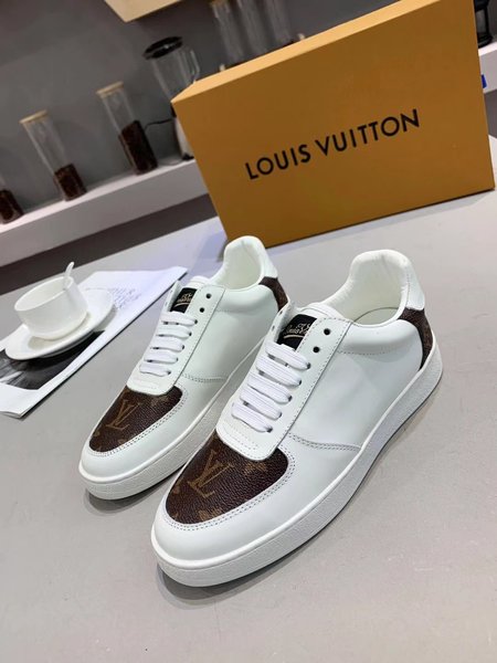 Louis Vuitton Silk leather sneakers