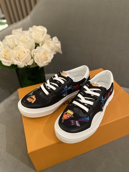 Louis Vuitton Ollie casual shoes 3D color printing