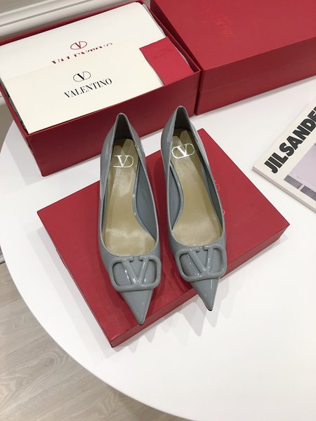 Valentino Big V buckle women s shoes