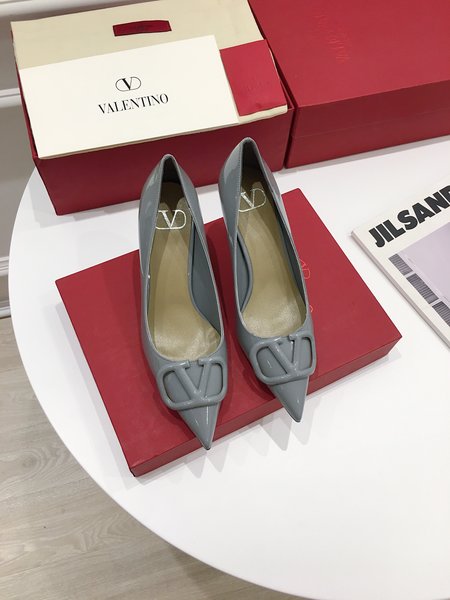 Valentino Big V buckle women s shoes