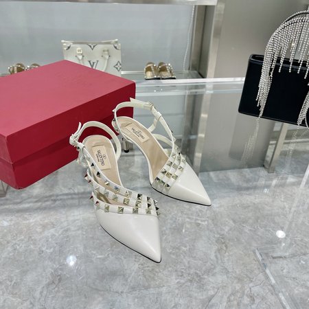 Valentino Leather Rockstud Pumps