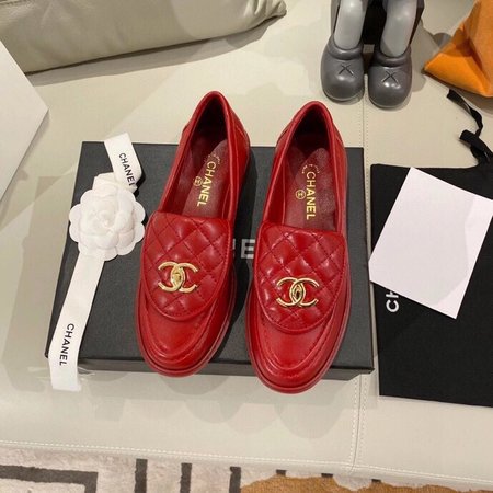 Chanel Vintage diamond loafers