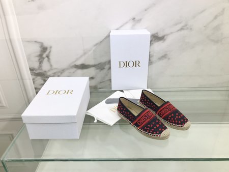 Dior Espadrilles hemp rope weaving