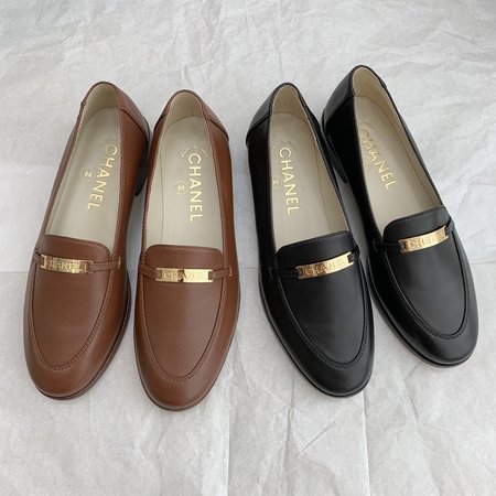 Chanel Vintage loafers cowhide