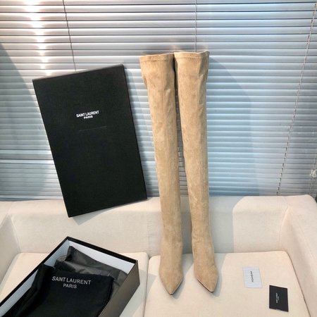 Saint Laurent high heel high boots