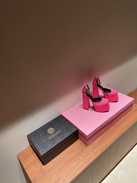 Versace artistic high heels
