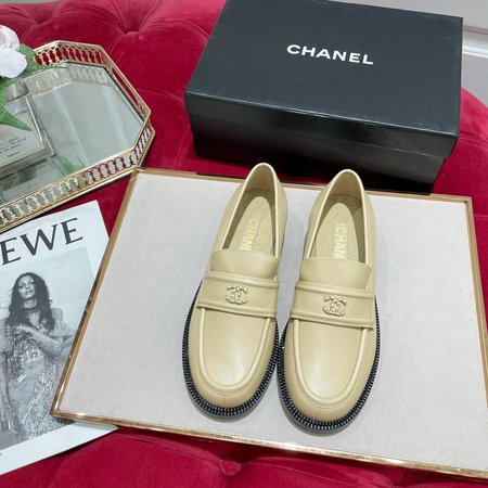 Chanel classic handmade loafers