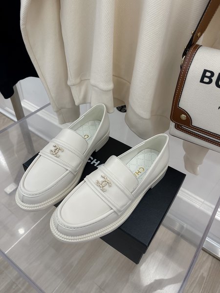 Chanel CC loafers