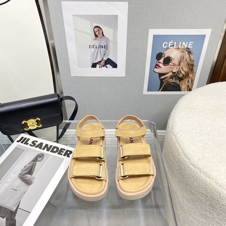 Chanel Velcro sandals