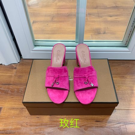 LP Slippers Cashmere Suede