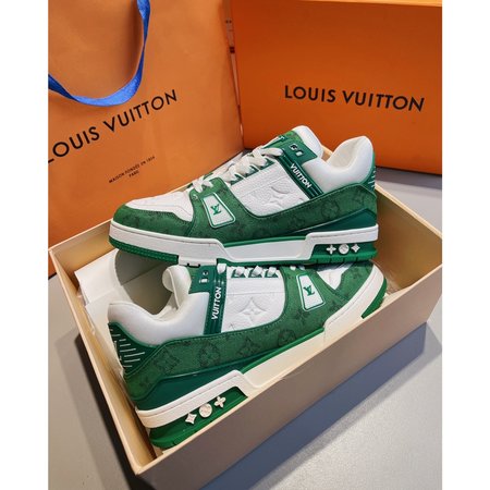 Louis Vuitton Trainer Denim Sneakers