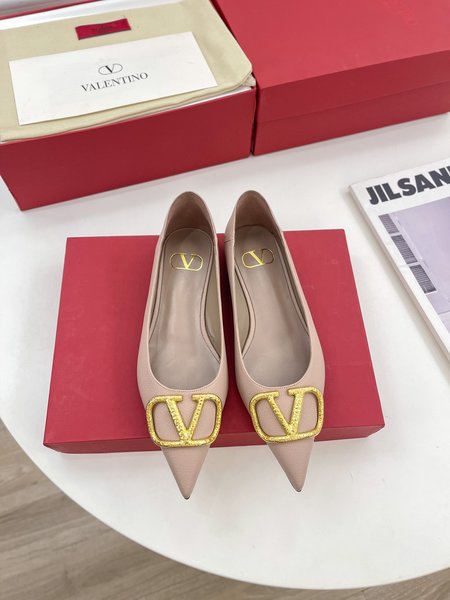 Valentino Big V diamond buckle women s shoes