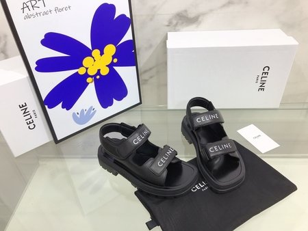 Celine cow leather sandals