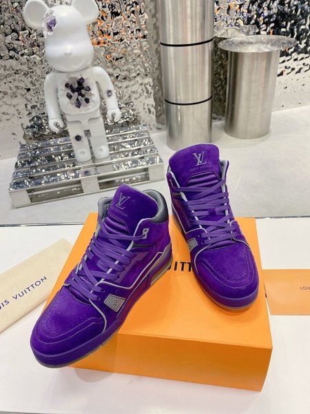 Louis Vuitton couples skate shoes