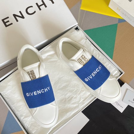 Givenchy Embroidered Canvas City Sneakers