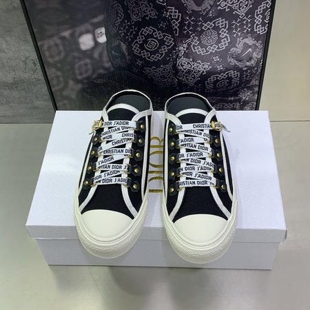 Dior Imported lambskin woven fabric casual shoes
