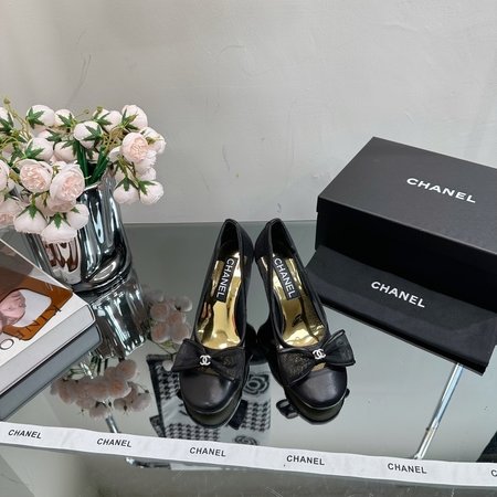 Chanel bow sandals
