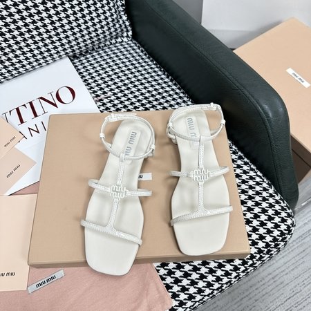 Miu Miu flip-flop sandals