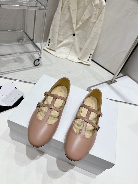 Celine Arc de Triomphe preppy Mary Jane loafers